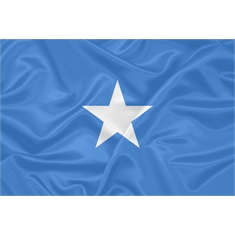 Somália - Tamanho: 0.45 x 0.64m